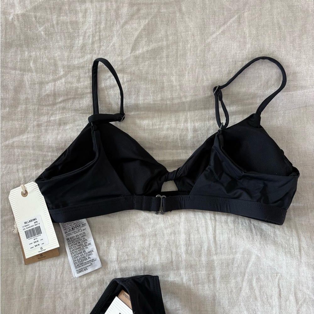 Billabong Women's Classic Black Bikini - Picture 2 of 4